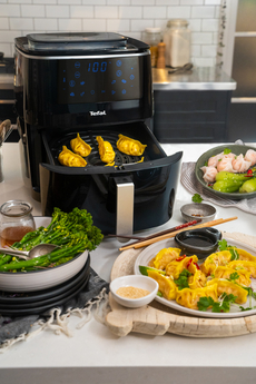  Tefal Easy Fry 3 in 1 XXL Digital Air Fryer, Grill and Steamer,  6,2 l, capacità 7 programmi, con disidratatore nero FW201, 1700 W : Home &  Kitchen